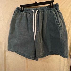 Pull On Shorts - BDG - Blue Green Color